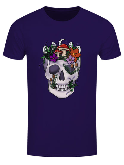 Foraging Skull Men's Purple T-Shirt