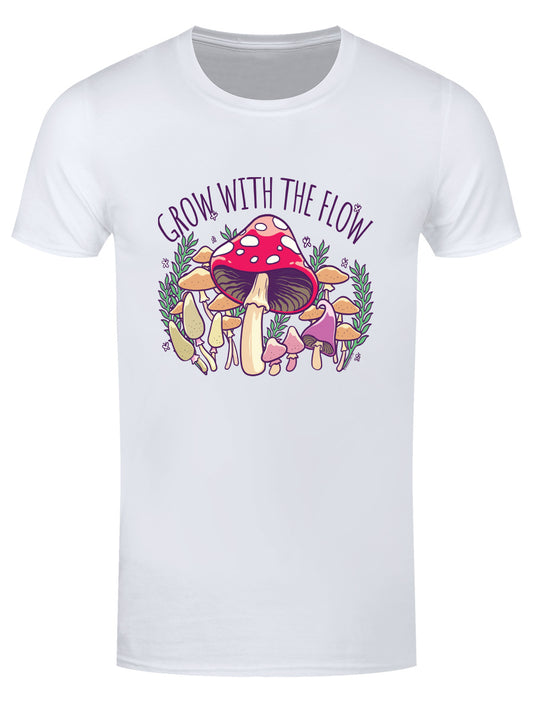 Grow With The Flow Men's White T-Shirt