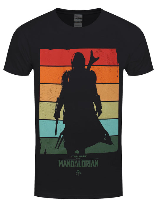Star Wars: The Mandalorian Spectrum Men's Black T-Shirt