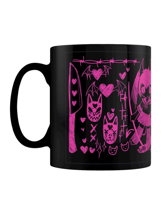 Pinku Kult 2005 Black Mug