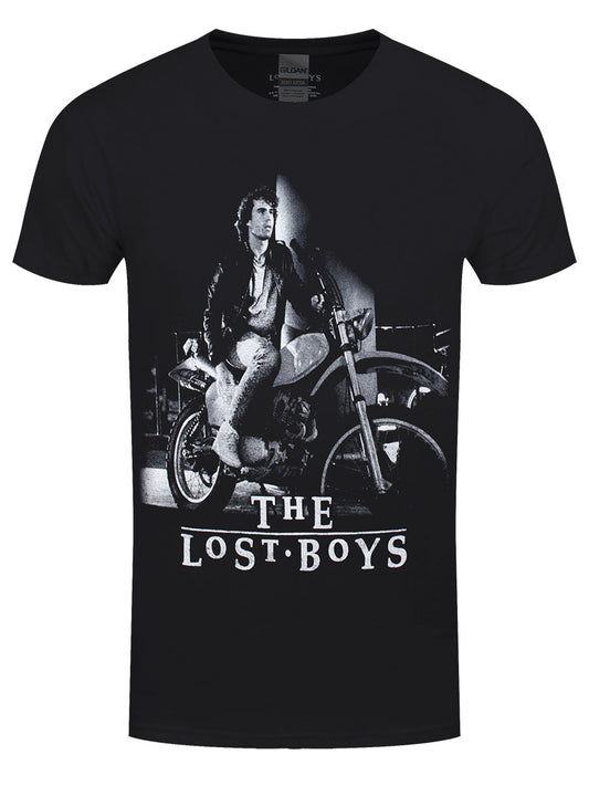 Lost Boys Michael On Bike Men's Black T-Shirt