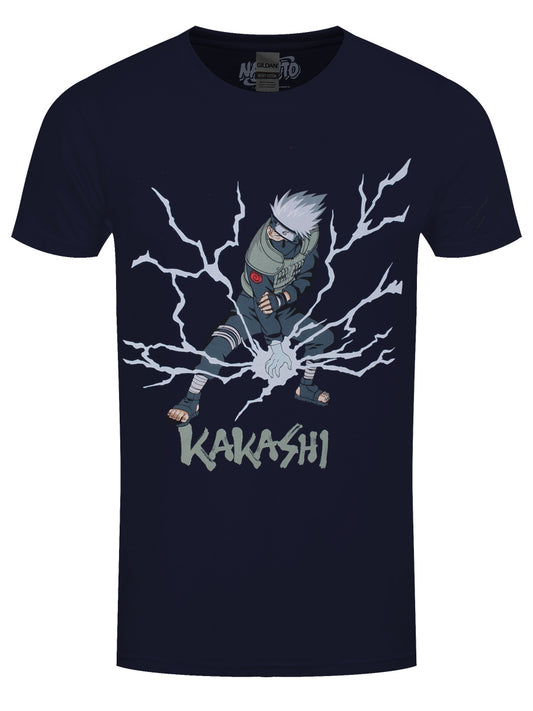 Naruto Kakashi 15 Men's Navy T-Shirt