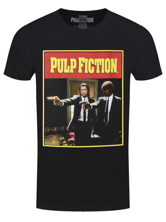 Pulp Fiction Group Men's Black T-Shirt