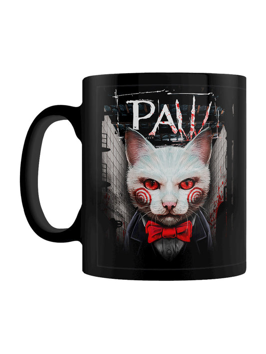 Horror Paw Black Mug