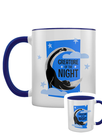 Creature of the Night Blue Inner 2-Tone Mug