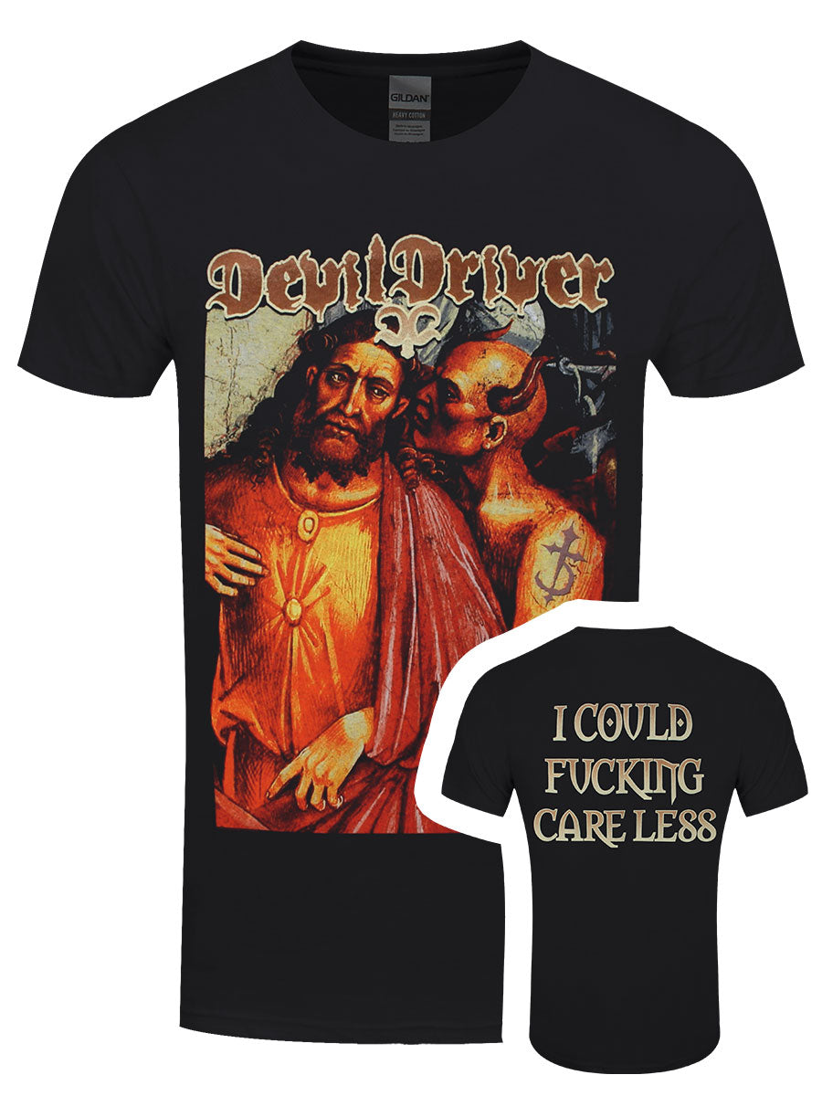 Devildriver Jesus Care Less Men's Black T-Shirt