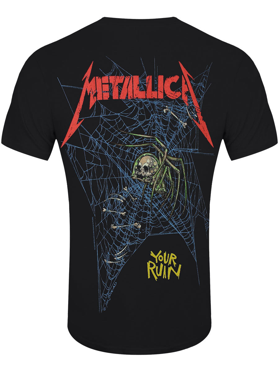 Metallica Ruin / Struggle Men's Black T-Shirt