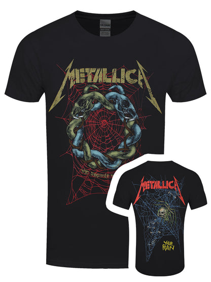 Metallica Ruin / Struggle Men's Black T-Shirt