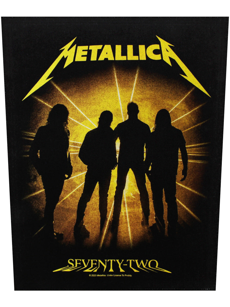 Metallica 72 Seasons Band Black Back Patch