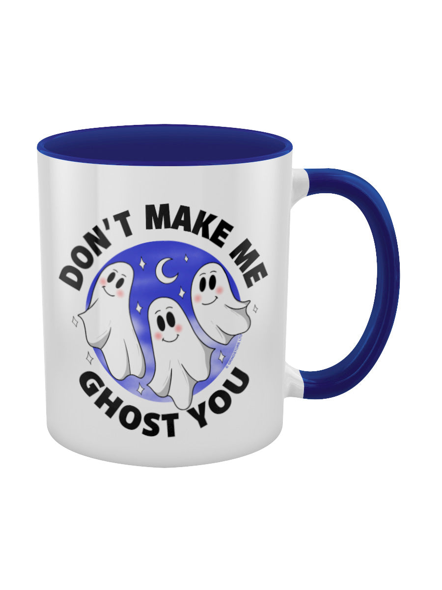 Don't Make Me Ghost You Blue Inner 2-Tone Mug