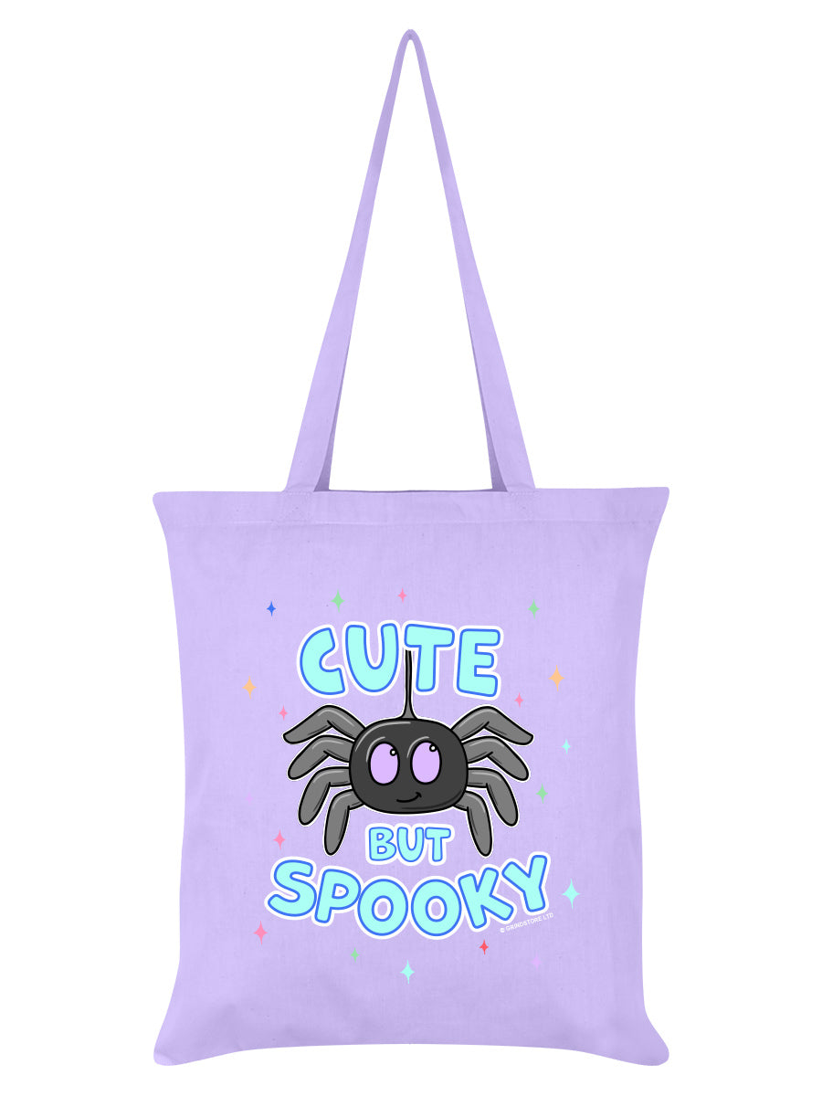 Galaxy Ghouls Cute But Spooky Lilac Tote Bag