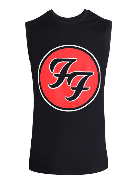 Foo Fighters FF Logo Men's Black Tank Vest