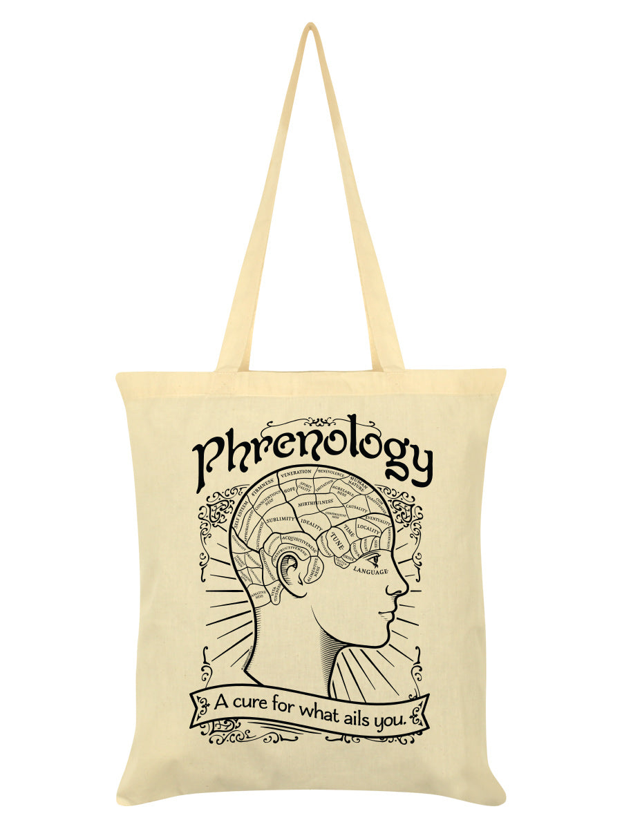 Phrenology What Ails You Natural Tote Bag