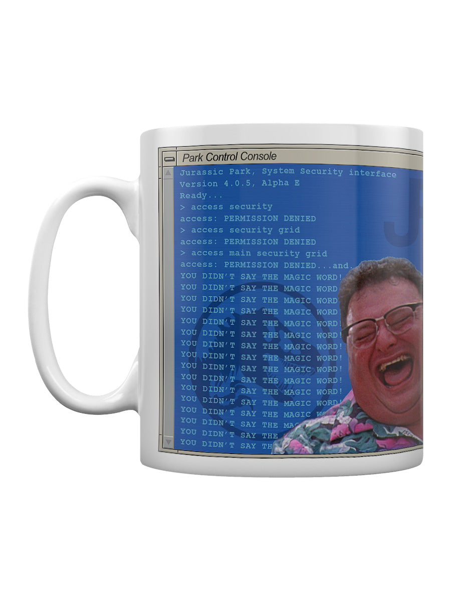 Jurassic Park 30th Anniversary Code Mug