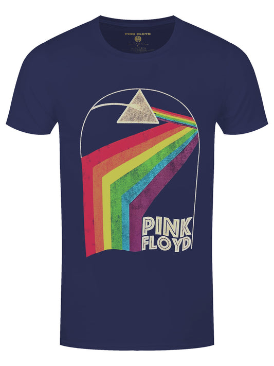 Pink Floyd Prism Arch Men's Denim Blue T-Shirt