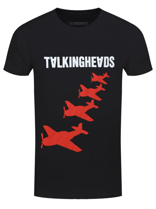 Talking Heads 4 Planes Men's Black T-Shirt