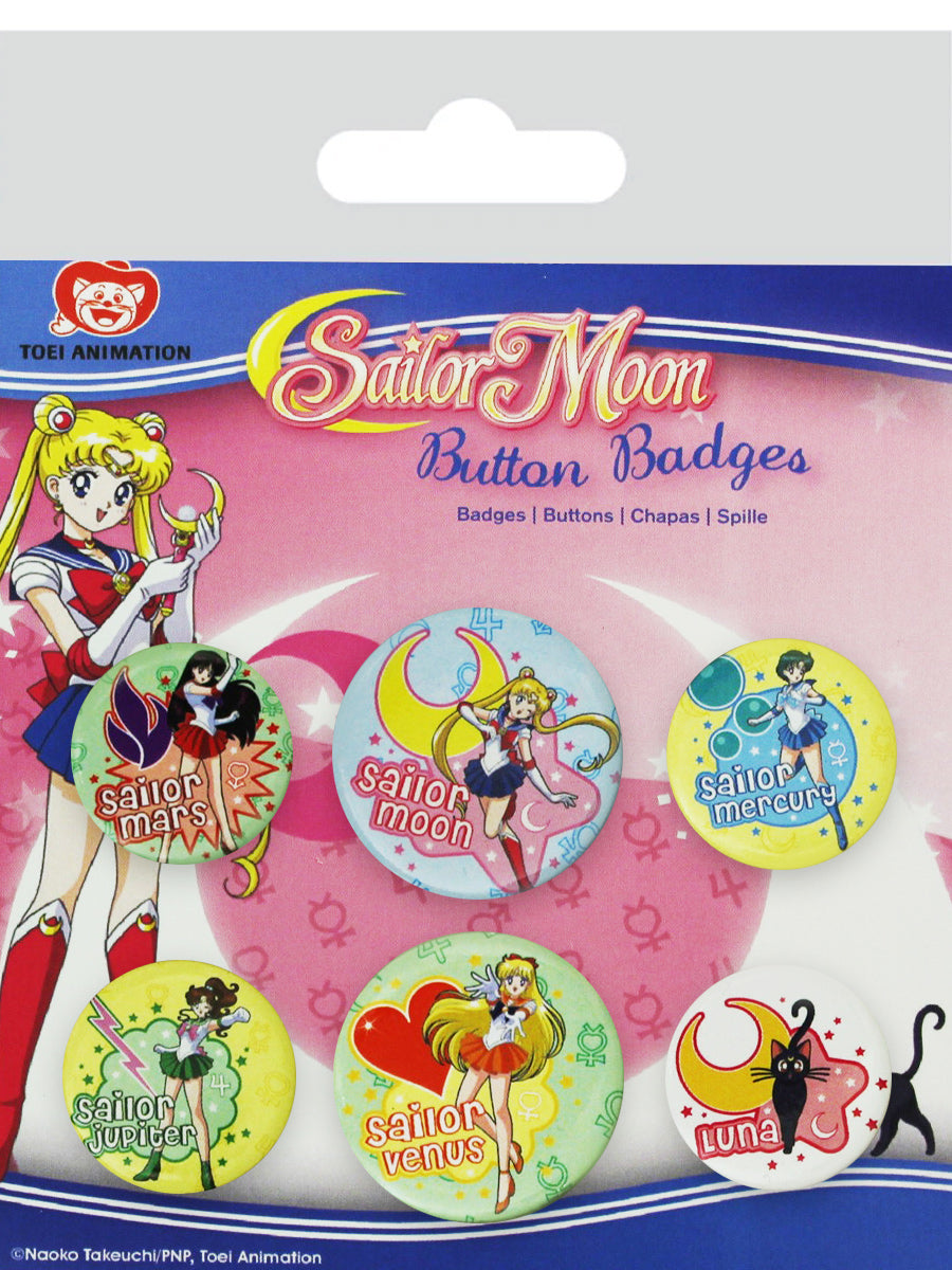 Sailor Moon Mix Badge Pack