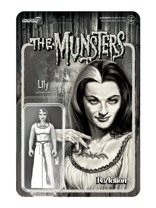 The Munsters Lily Grayscale ReAction Figure