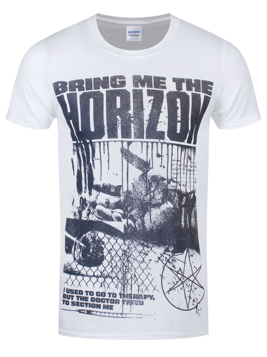 Bring Me The Horizon Therapy Men's White T-Shirt