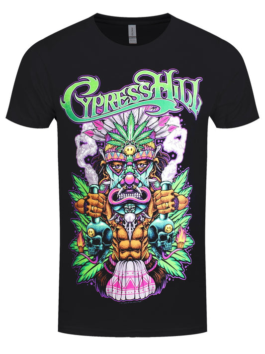 Cypress Hill Tiki Time Men's Black T-Shirt