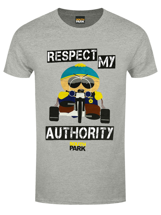 South Park Respect My Authority Men's White T-Shirt
