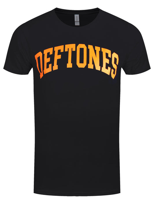 Deftones College Logo Men's Black T-Shirt