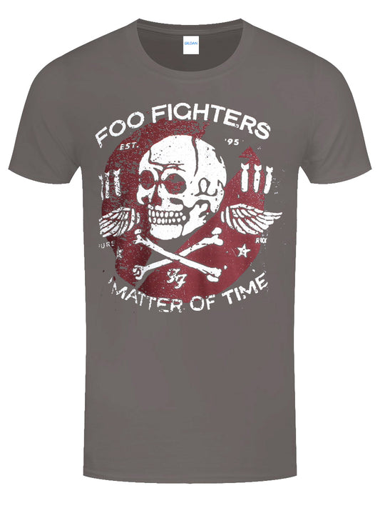 Foo Fighters Matter Of Time Men's Grey T-Shirt