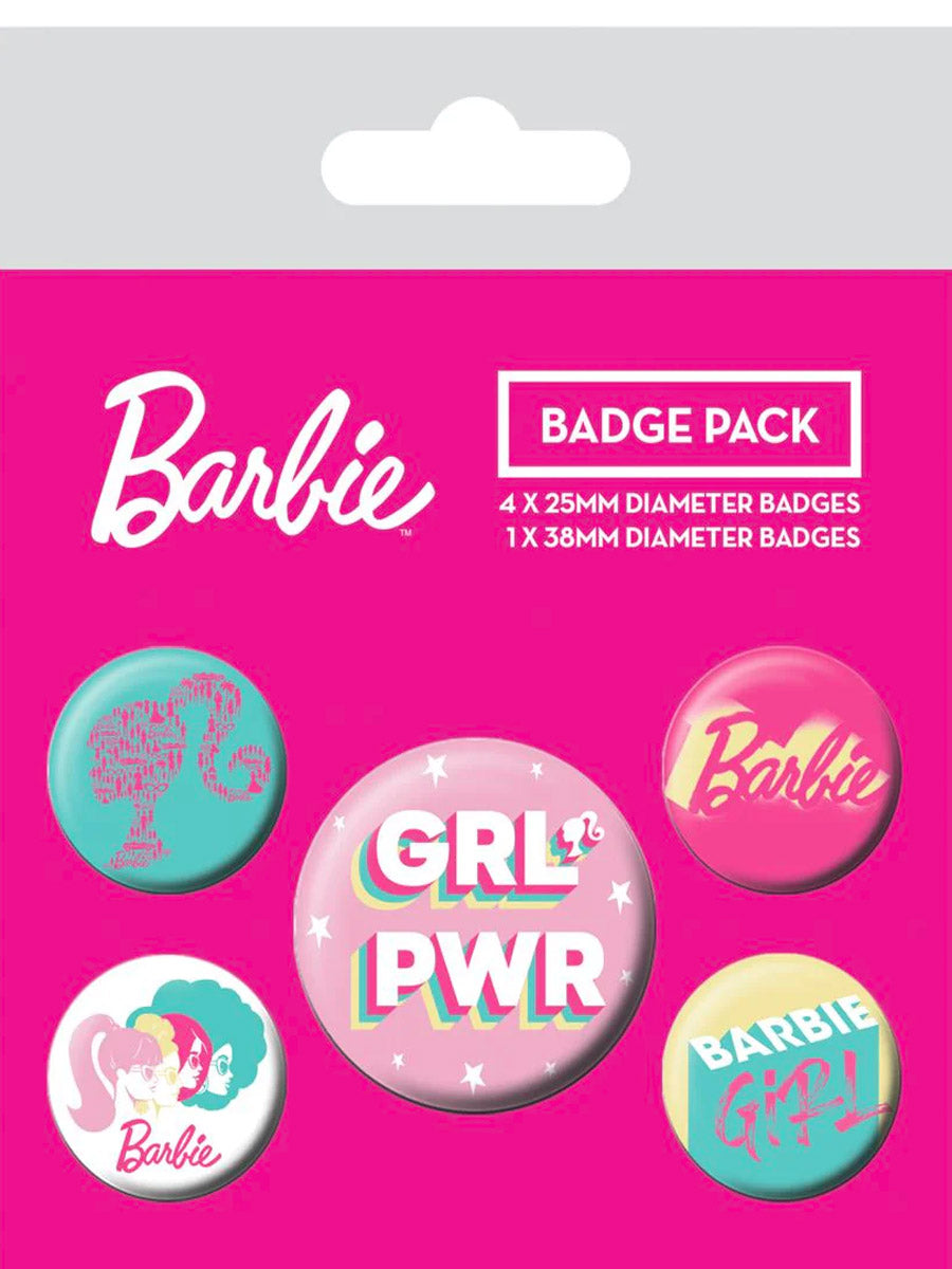 Barbie Grl Pwr Badge Pack