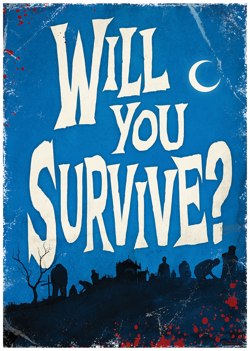 Will You Survive? Horror Mini Poster