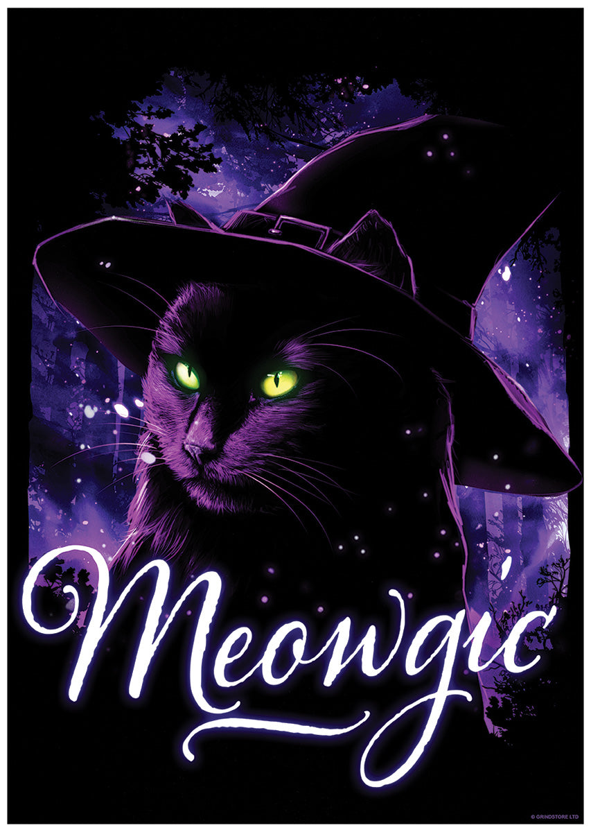 Meowgic Mini Poster