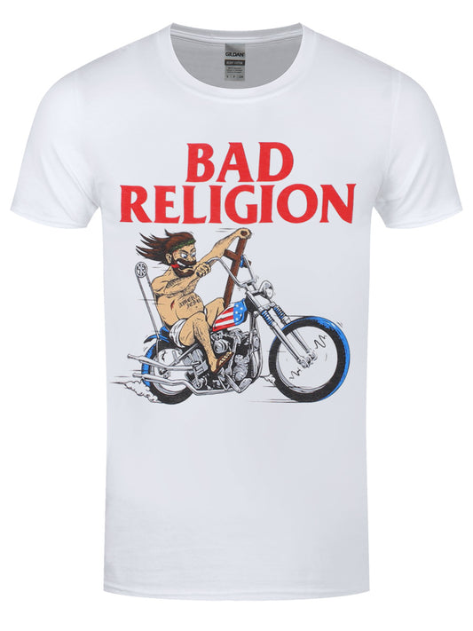 Bad Religion American Jesus Men's White T-Shirt