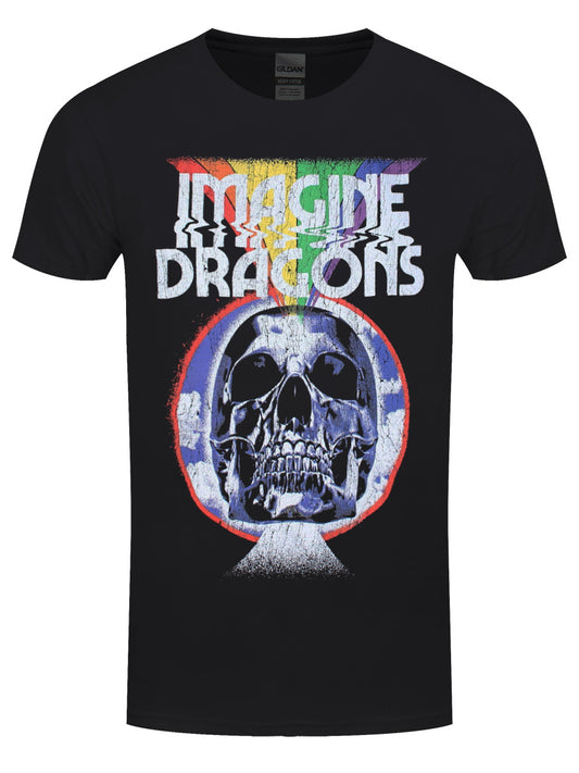 Imagine Dragons Skull Men's Black T-Shirt