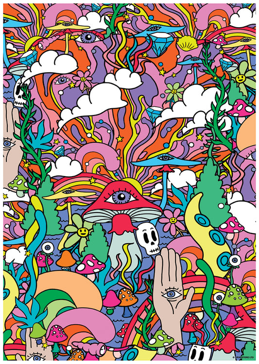 Trippy Dippy Mini Poster