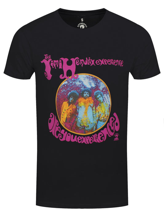 Jimi Hendrix Are You Experienced Men's Black T-Shirt