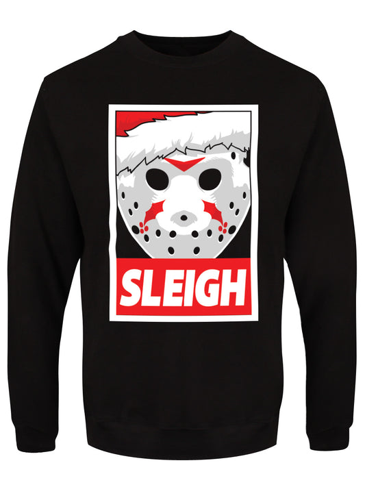 Horror Sleigh Black Christmas Jumper