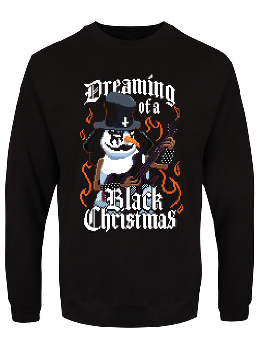 Dreaming Of A Black Christmas Black Christmas Jumper