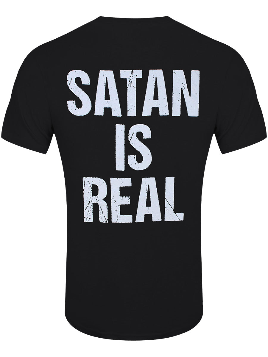 Kreator Satan Is Real Men's Black T-Shirt