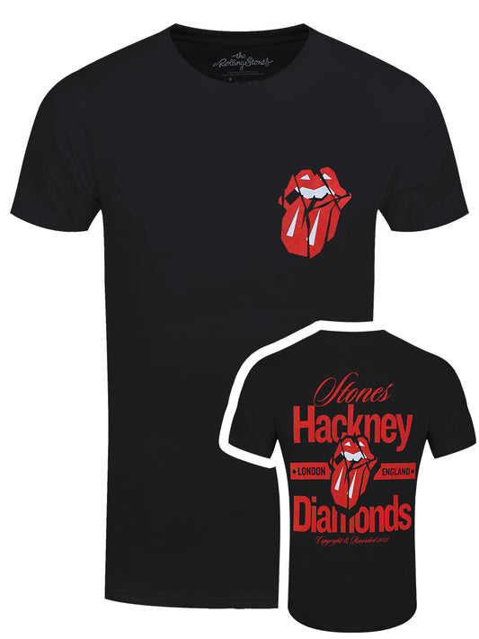 The Rolling Stones Hackney Diamonds Hackney London Men's Black T-Shirt