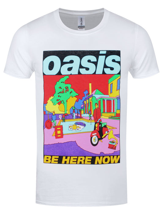 Oasis Be Here Now Men's White T-Shirt