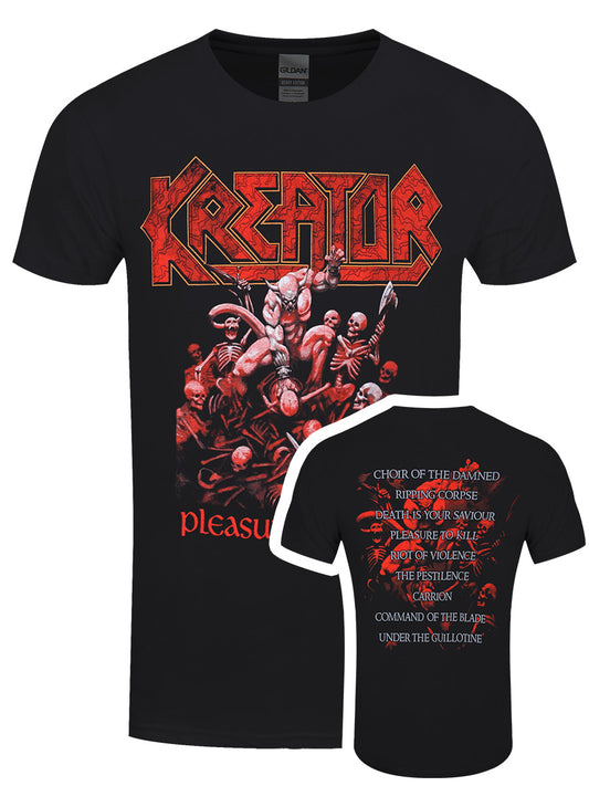 Kreator Pleasure To Kill Men's Black T-Shirt