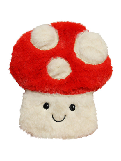 Mushroom Toadstool Microwavable Plush Lavender Heat Pack