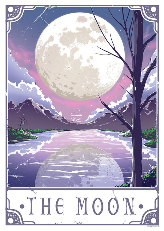 Deadly Tarot Awakening - The Moon Mini Poster