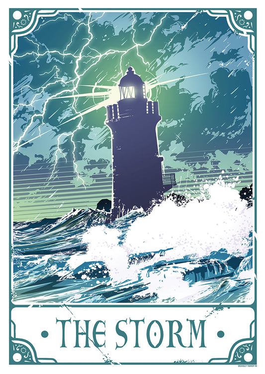 Deadly Tarot Awakening - The Storm Mini Poster