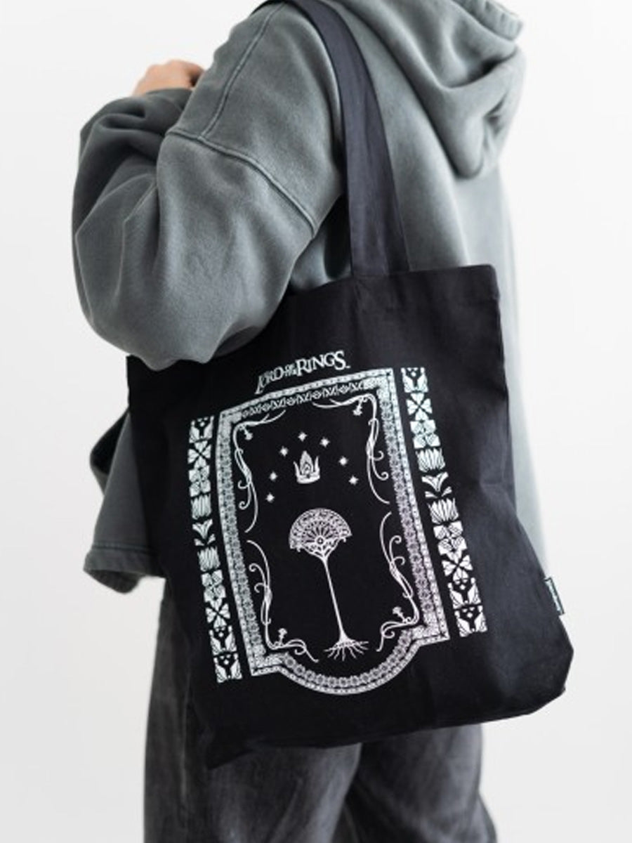 The Lord of the Rings Gondor Black Tote Bag