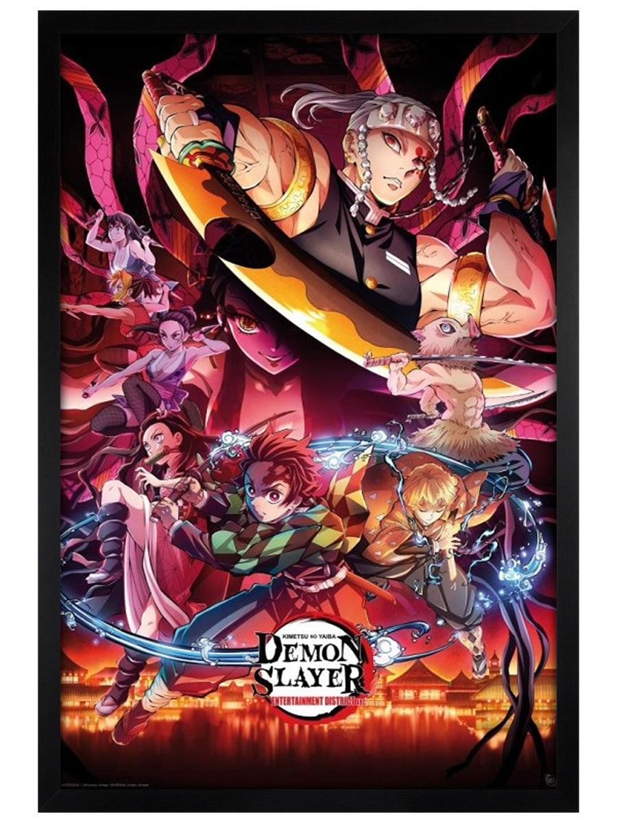 Demon Slayer Entertainment District Maxi Poster