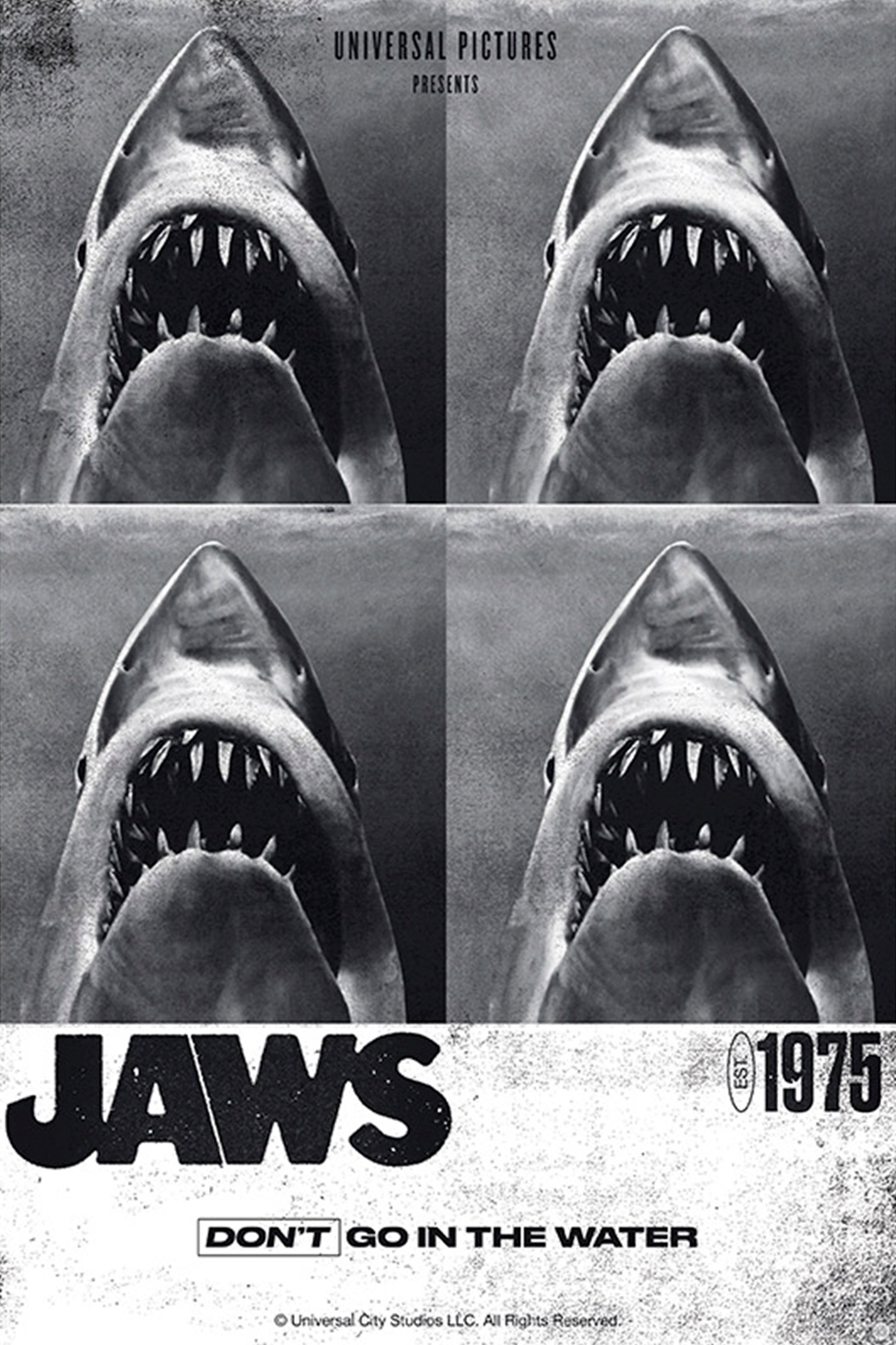 Jaws 1975 Poster Maxi Poster Jaws 1975 Poster Maxi Poster