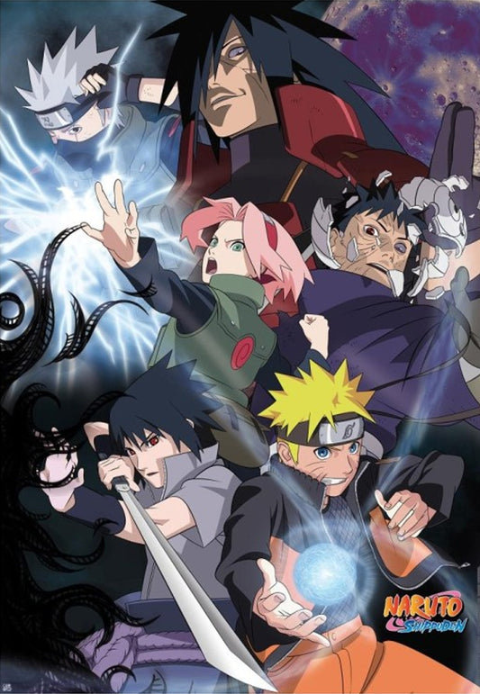 Naruto Naruto Vs Sasuke Maxi Poster