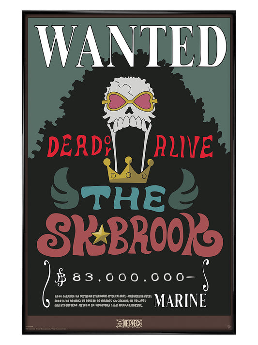 One Piece Wanted Brook Maxi Poster