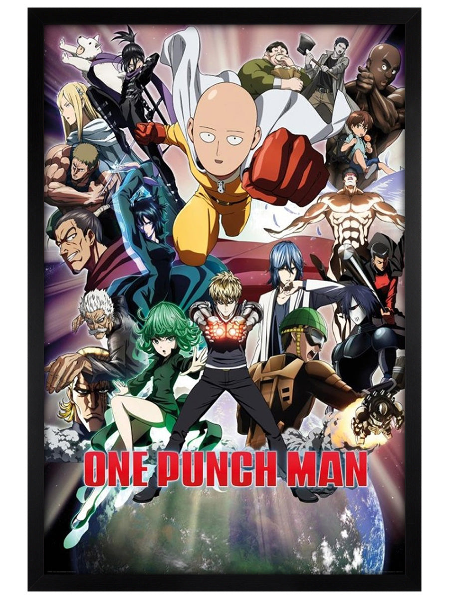 One Punch Man Group Maxi Poster
