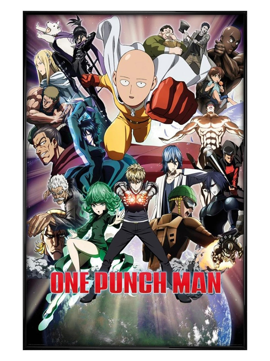 One Punch Man Group Maxi Poster